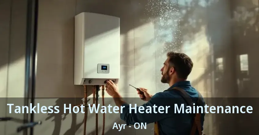Tankless Hot Water Heater Maintenance Ayr - ON