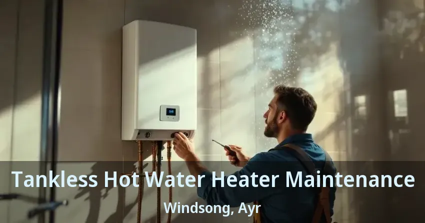 Tankless Hot Water Heater Maintenance Windsong, Ayr - ON