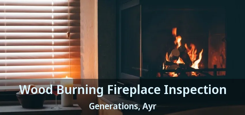 Wood Burning Fireplace Inspection Generations, Ayr - ON